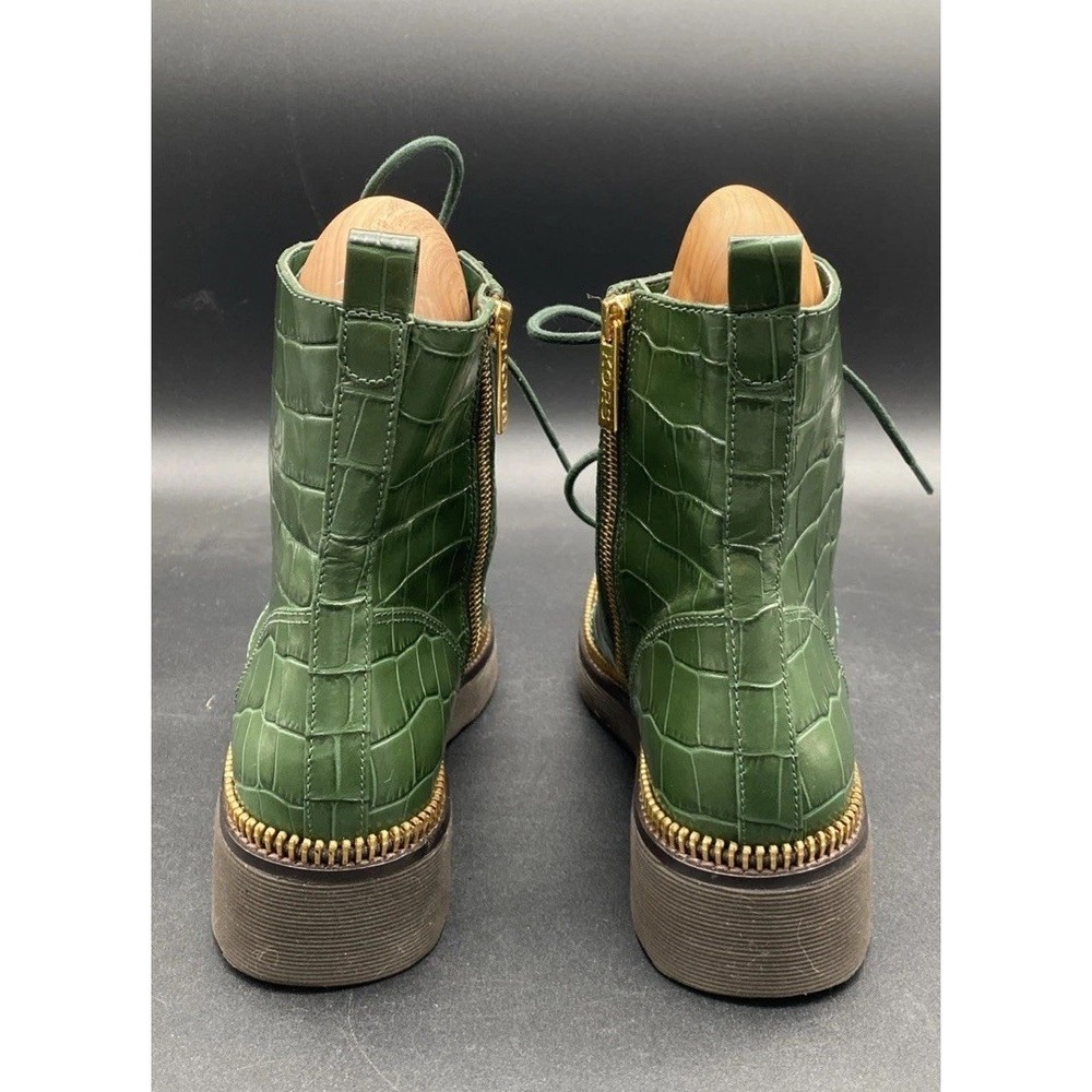 Michael KORS Haskell Crocodile Embossed‎ Leather Bootie Men's 9M - Picture 3 of 16